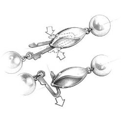 Collier Lyrique en Perles d'Eau Douce Roses AAA | Gemperles
