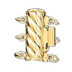 Collier triple perles eau douce blanches - 5/5.5mm - AAA