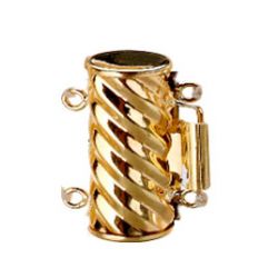 Collana due fili perle acqua dolce bianche - 6.5/7mm - AAA