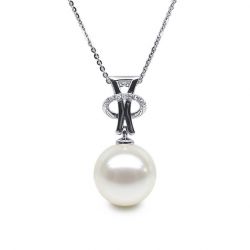 Pendentif perle d'eau douce