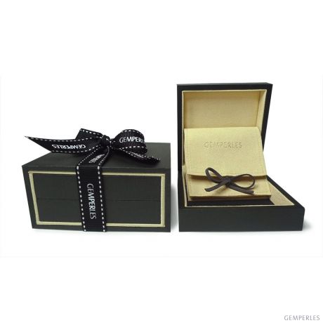 Pendants d'oreilles bambou. Perles de culture d'eau douce