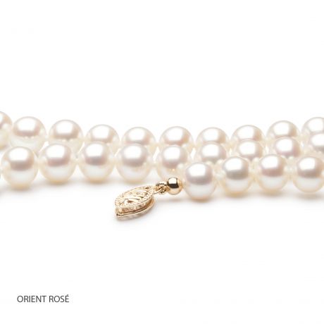 Collier perles eau douce blanches - 6.5/7mm - AAA 