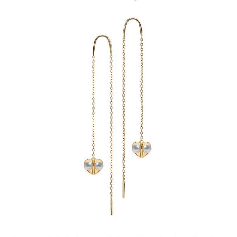 Boucles Oreilles Trèfle 4 Perles - 4