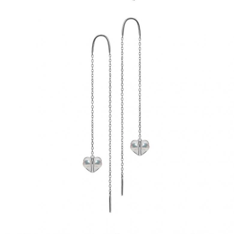 Boucles Oreilles Trèfle 4 Perles - 2 - 4