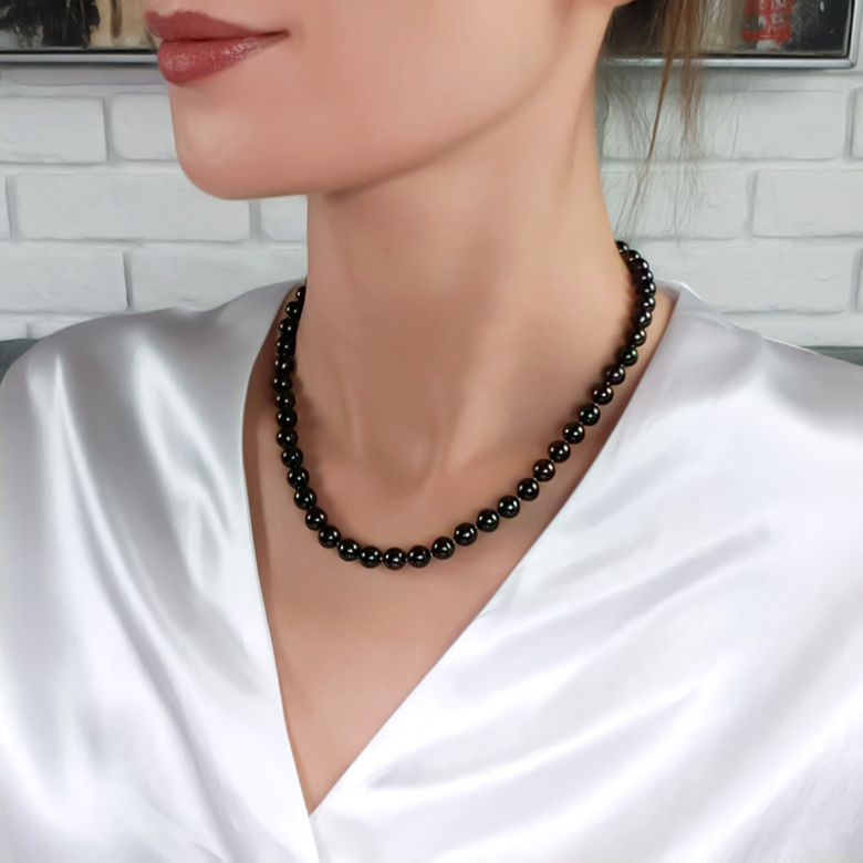 Collier perle Akoya - 6/6.5mm - AAA - 4