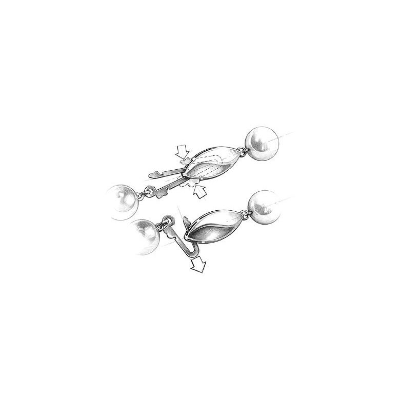 Collier perles eau douce blanches - 7/7.5mm - AAA - 11