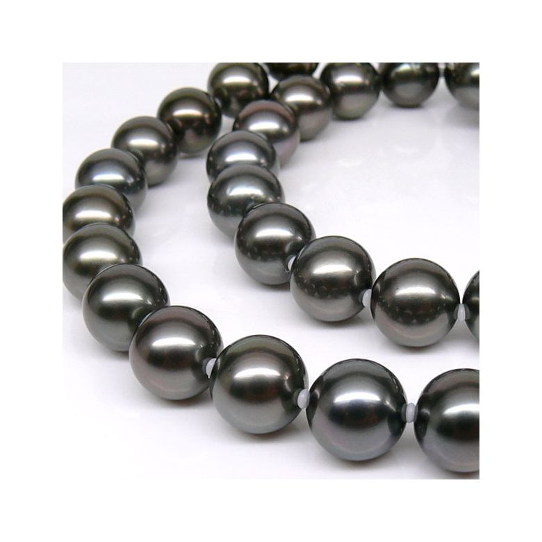 Collier perles de Tahiti. 9/10mm. AAA - 3