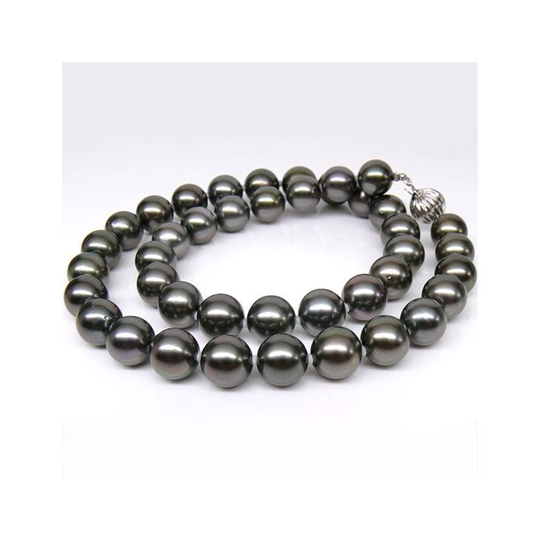 Collier perles de Tahiti. 9/10mm. AAA - 4