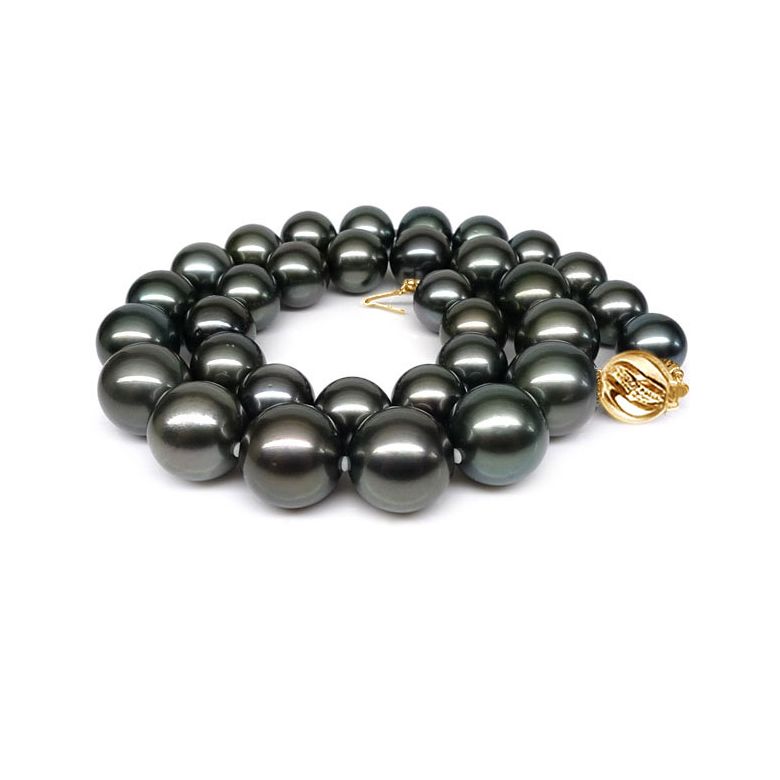 Collier perles de Tahiti - 11/13mm - AAB - 1