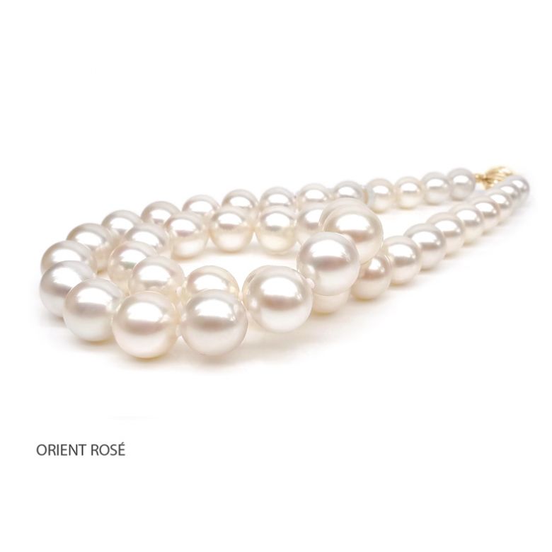 Collier perles eau douce blanches - 9.5/10.5mm - AAA  - 5
