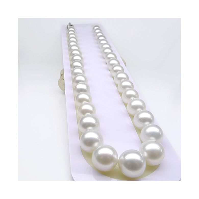 Collier perles d'Australie blanches - 11/13mm - AAA - 5