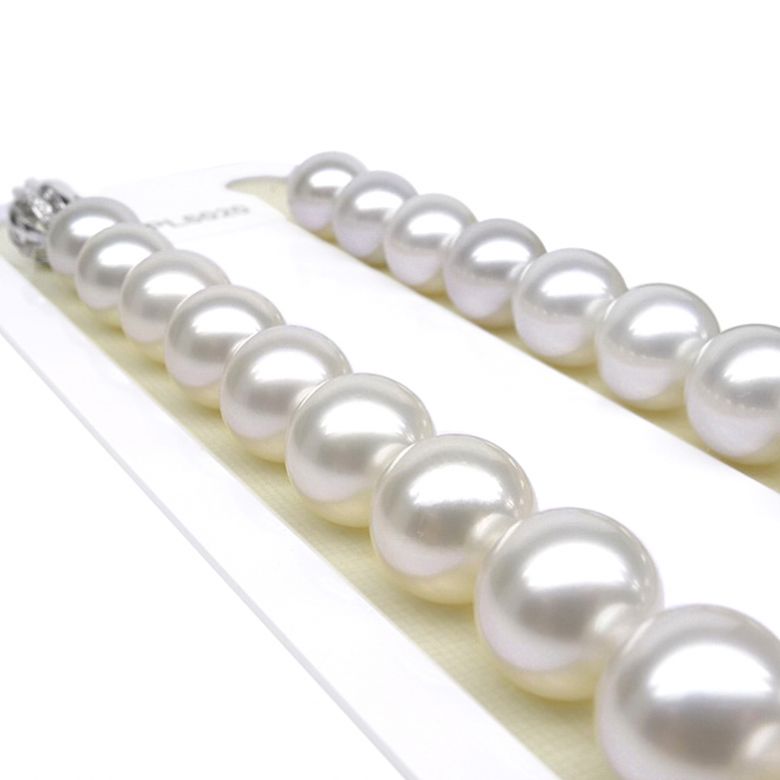 Collier perles d'Australie blanches - 11/13mm - AAA - 4