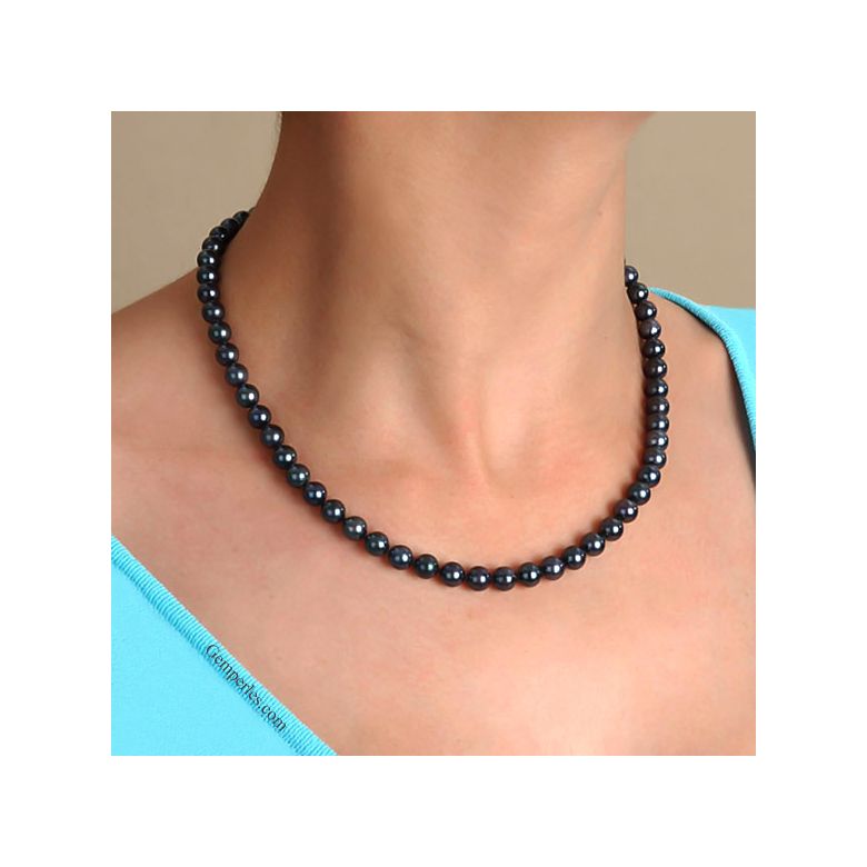 Collier perle Akoya - 6/6.5mm - AAA - 3